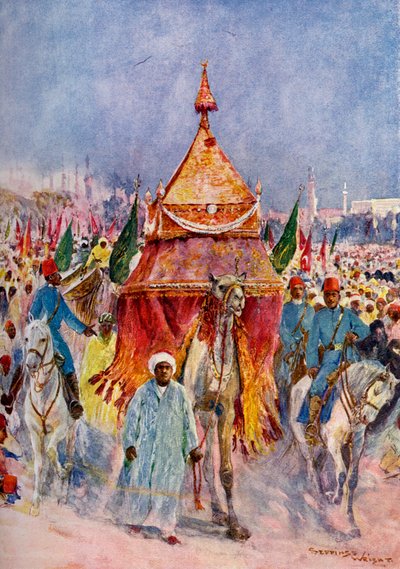 महम, काहिरा, मिस्र का जुलूस द्वारा अज्ञात