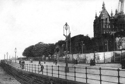 प्रोमनेड, न्यू ब्राइटन, ईस्ट ससेक्स, c1900s-1920s द्वारा अज्ञात