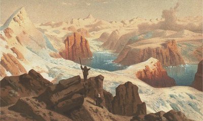 1869 में आर्कटिक और ग्रीनलैंड के लिए दूसरा जर्मन उत्तरपाषाण अभियान द्वारा अज्ञात