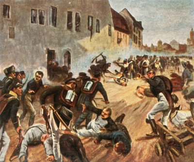 19 अक्टूबर 1813, 1936 को ग्रिम गेट का तूफान। द्वारा अज्ञात