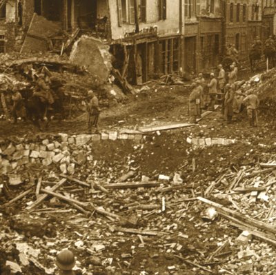 हाम का लेना, उत्तरी फ्रांस, 1917 द्वारा अज्ञात
