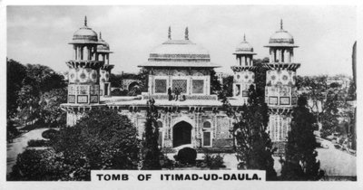 इत्माद-उद-दौला, आगरा, भारत का मकबरा, c1925 द्वारा अज्ञात