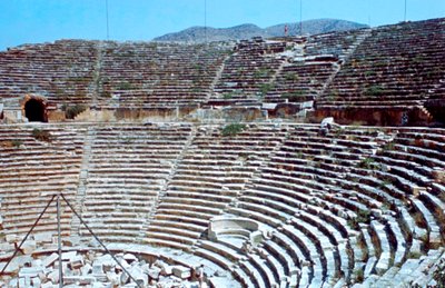 थियेटर, हिरापोलिस, पामुककेल, तुर्की, 190BC द्वारा अज्ञात
