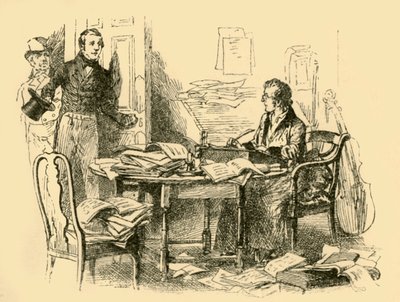 उन्हें 1907 में स्कुर्ट काम में कठिन लगा। द्वारा अज्ञात