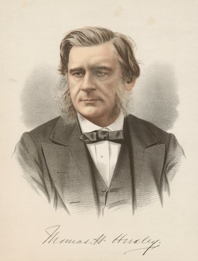 थॉमस हेनरी हक्सले, अंग्रेजी जीवविज्ञानी, c1880 द्वारा अज्ञात