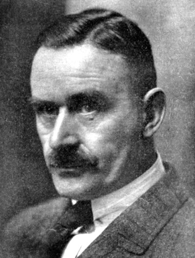 थॉमस मान 1875-1955, जर्मन उपन्यासकार और लघु कथाकार, 20 वीं शताब्दी की शुरुआत में द्वारा अज्ञात