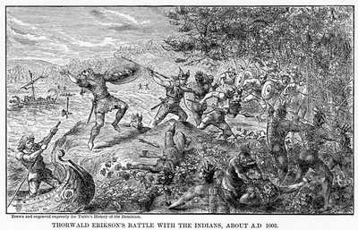 भारतीयों के साथ थोरवल्ड एरिक्सन युद्ध, ईस्वी सन् 1003, 1877 के बारे में द्वारा अज्ञात