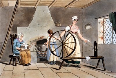 महिलाओं की तीन पीढ़ियों, 1814 द्वारा अज्ञात