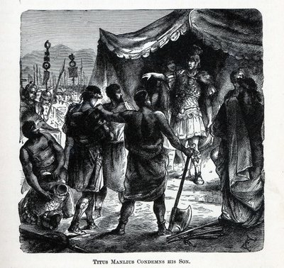 उनके बेटे, टाइटस Manlius, 1882 की निंदा द्वारा अज्ञात