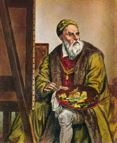 टिटियन 147677-1576। - सेल्फ-पोर्ट्रेट, 1934। द्वारा अज्ञात