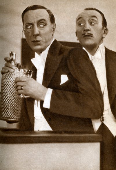 टॉम वाल्स और राल्फ लिन, अंग्रेजी अभिनेता, 1933 द्वारा अज्ञात