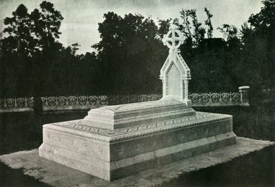 1925 में बैरकपुर में लेडी कैनिंग का मकबरा। द्वारा अज्ञात