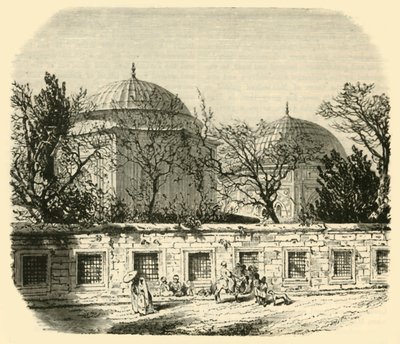 सोलिमन का मकबरा शानदार और रोक्सोलाना, कॉन्स्टेंटिनोपल, 1890। द्वारा अज्ञात