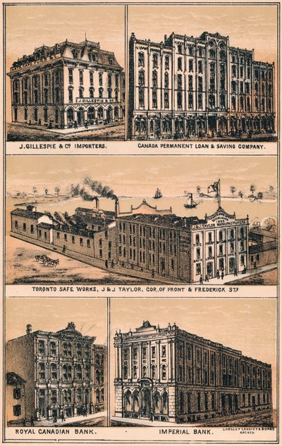 टोरंटो, 1877। द्वारा अज्ञात