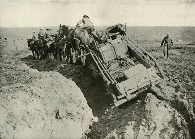 1919 मोर्चे पर परिवहन कठिनाइयाँ। द्वारा अज्ञात