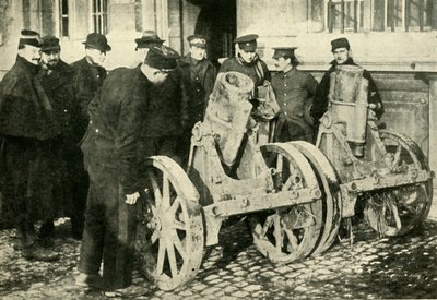 जर्मन, प्रथम विश्व युद्ध, 1914, c1920 से ट्रेंच मोर्टार पकड़े गए। द्वारा अज्ञात