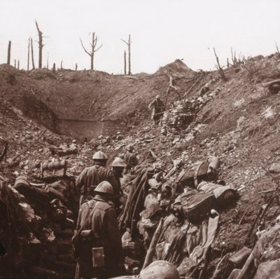 खाइयां, फोर्ट वाक्स, उत्तरी फ्रांस, c1914-c1918 द्वारा अज्ञात