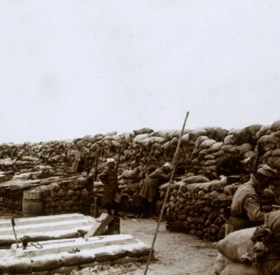 मामेलन वर्ट, नीवोपोर्ट, फ्लैंडर्स, बेल्जियम में खाइयां, c1914-c1918 द्वारा अज्ञात