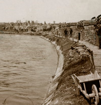Nieuwpoort, Flanders, बेल्जियम में खाइयां, c1914-c1918 द्वारा अज्ञात