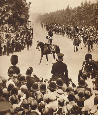 ट्रूपिंग द कलर पेजेंट्री, 1937 द्वारा अज्ञात