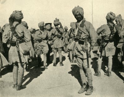 सरहिंद ब्रिगेड के फ़्लॉपर्स, फ़्लैंडर्स, प्रथम विश्व युद्ध, 1914, c1920। द्वारा अज्ञात