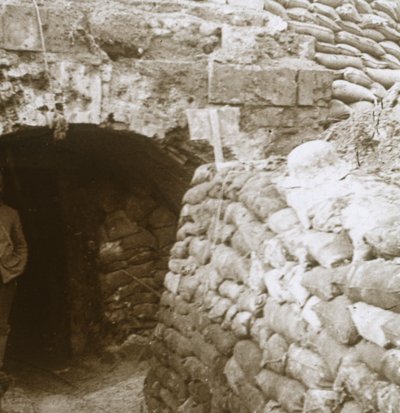 सुरंग, माउंट कैसके, फ्रांस, c1914-c1918 द्वारा अज्ञात