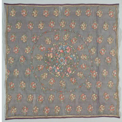 पगड़ी कवर, 1700s-शुरुआती 1800s। द्वारा अज्ञात