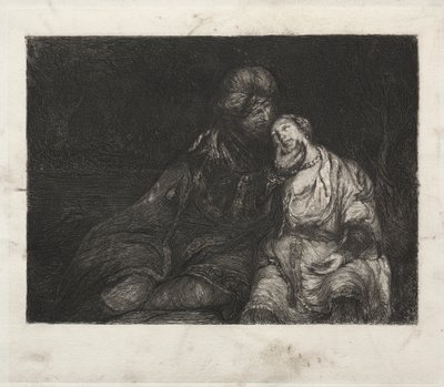 दो आंकड़े, 1800s। द्वारा अज्ञात