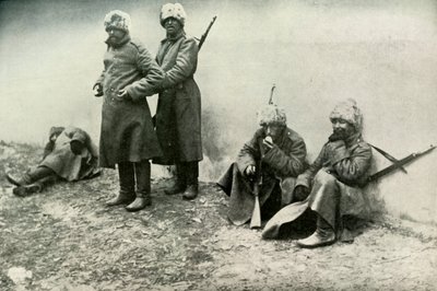 रूसी सेना के प्रकार, 1919। द्वारा अज्ञात