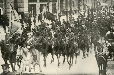 रूसी कैवलरी के प्रकार, 1919। द्वारा अज्ञात