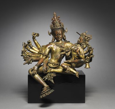 Uma-Maheshvara, 1300s.  द्वारा अज्ञात