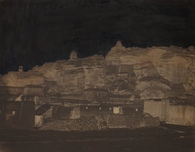 शीर्षकहीन, [इमारतें, संभवतः एक पुरातात्विक स्थल], 1860। द्वारा अज्ञात