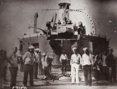 युद्धपोत पोटेमकिन, कॉन्स्टेंटा, रोमानिया में 1905 में विद्रोह द्वारा अज्ञात