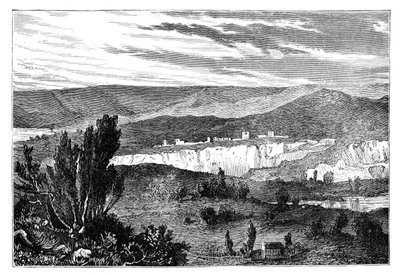 इंकमैन की घाटी, यूक्रेन, c1888 द्वारा अज्ञात