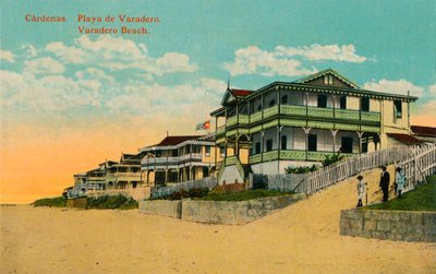वरदेरो बीच, कर्डेनस, मैटान्ज़स, क्यूबा, c1924 द्वारा अज्ञात
