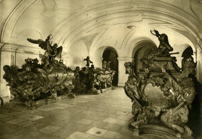 कैपचिन चर्च, वियना, ऑस्ट्रिया में c1935 में हाप्सबर्ग्स की तिजोरी। द्वारा अज्ञात