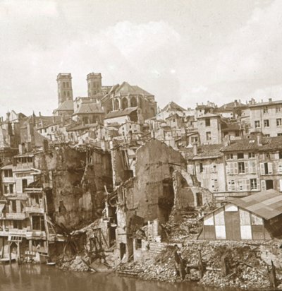 वर्दुन, उत्तरी फ्रांस, c1916-c1918 द्वारा अज्ञात