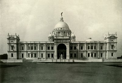 विक्टोरिया मेमोरियल हॉल, साउथ फ्रंट, 1925। द्वारा अज्ञात