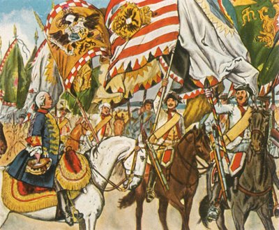 4 जून 1745, 1936 को होहेंफ्रेडबर्ग में विजय उत्सव। द्वारा अज्ञात