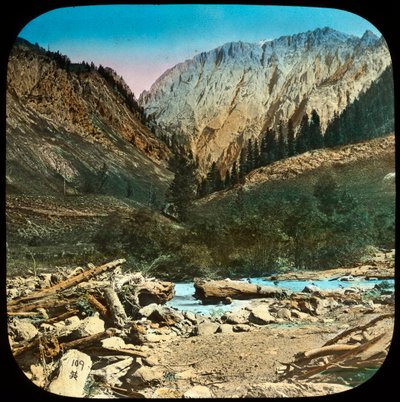 सोनमर्ग और बालटाल, कश्मीर, भारत, 19 वीं सदी के अंत या 20 वीं सदी के प्रारंभ के बीच का दृश्य द्वारा अज्ञात