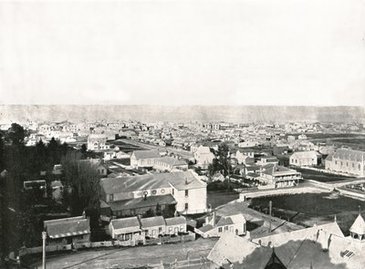मिल्टन रोड, नेपियर, न्यूजीलैंड, 1895 से देखें। द्वारा अज्ञात