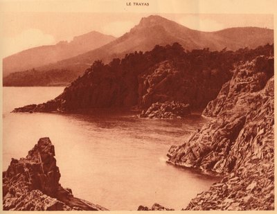 औरेलियस चोटी और कैप रॉक्स, ले ट्रेयस, 1930 का दृश्य। द्वारा अज्ञात