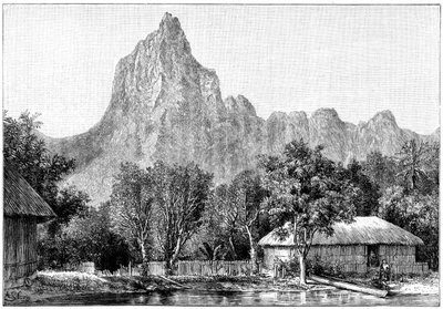 ताहिती का दृश्य, 1898 द्वारा अज्ञात