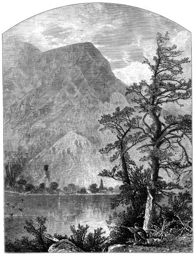 ब्लू माउंटेंस, डेलावेयर वाटर गैप, न्यू जर्सी, यूएसए, 1877 के एक क्षेत्र का दृश्य द्वारा अज्ञात