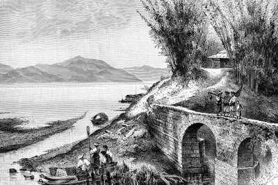 ऊपरी यांग-त्जे-किआंग पर देखें, c1890 द्वारा अज्ञात