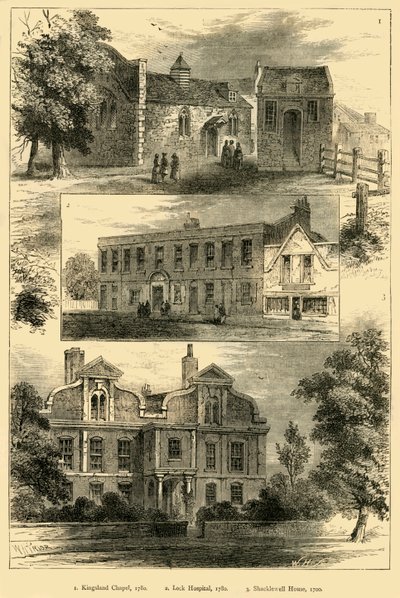 किंग्सलैंड में दृश्य, c1876। द्वारा अज्ञात