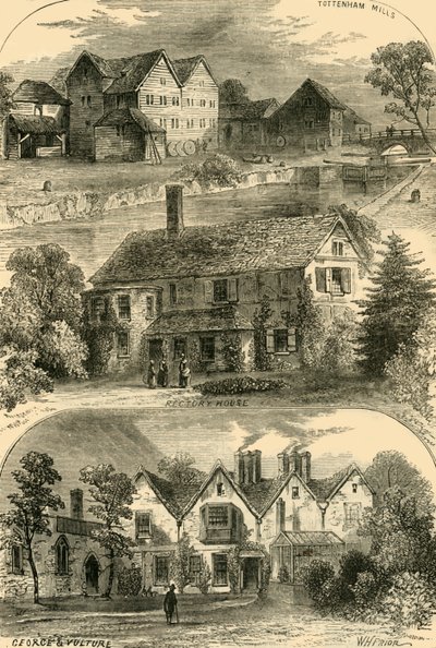 Tottenham में दृश्य, c1876। द्वारा अज्ञात
