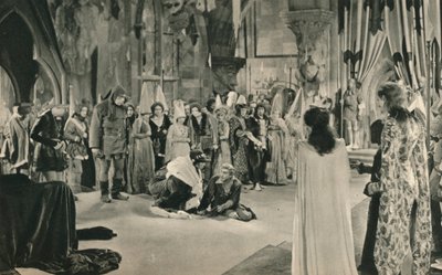 विलन जॉन बैरीमोर ने लुई XI, 1927 द्वारा जान से मारने की धमकी दी द्वारा अज्ञात