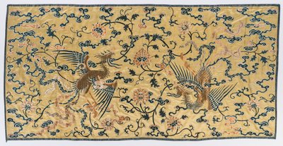 वॉल हैंगिंग, देर से 1700s - 1800 के दशक की शुरुआत। द्वारा अज्ञात