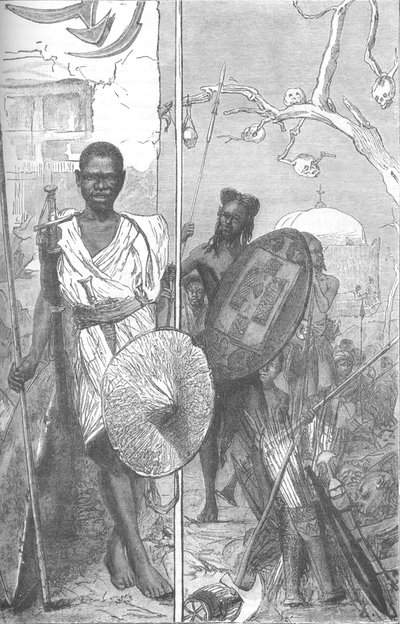 वारियर्स ऑफ द महदी, c1885 द्वारा अज्ञात